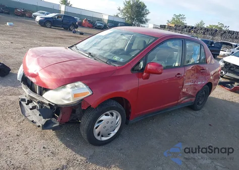 2009 Nissan Versa 1.8S from USA, damaged, VIN 3N1BC11E59L483553